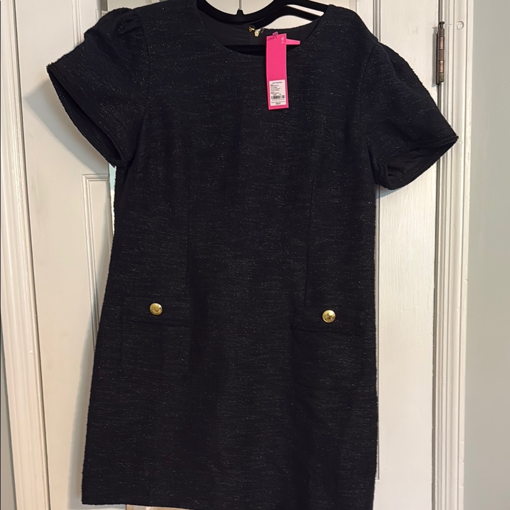 Lilly Pulitzer Black Mini Dress
